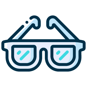 Reglazed sunglasses icon