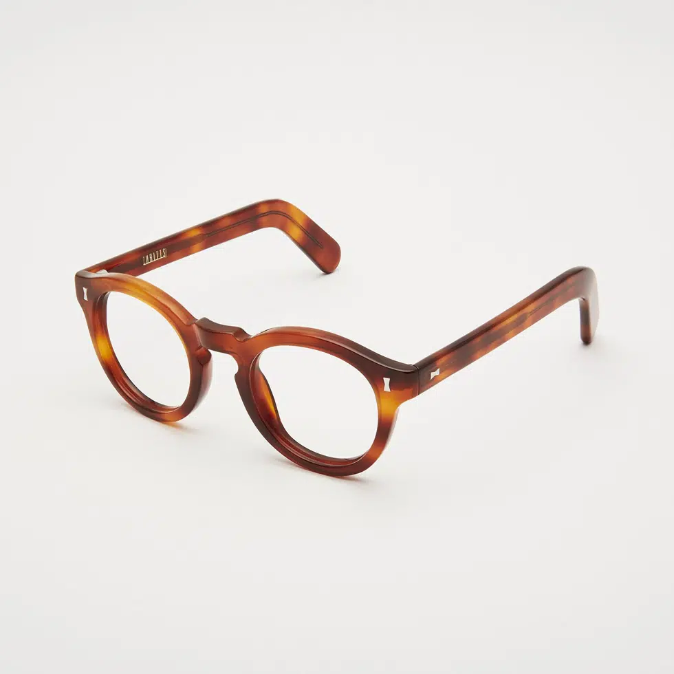 Cubitts glasses lenses in a tortoiseshell frame
