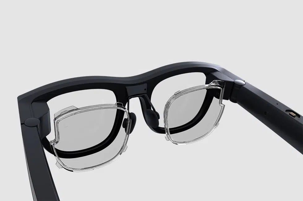 RayNeo X2 glasses with prescription lenses