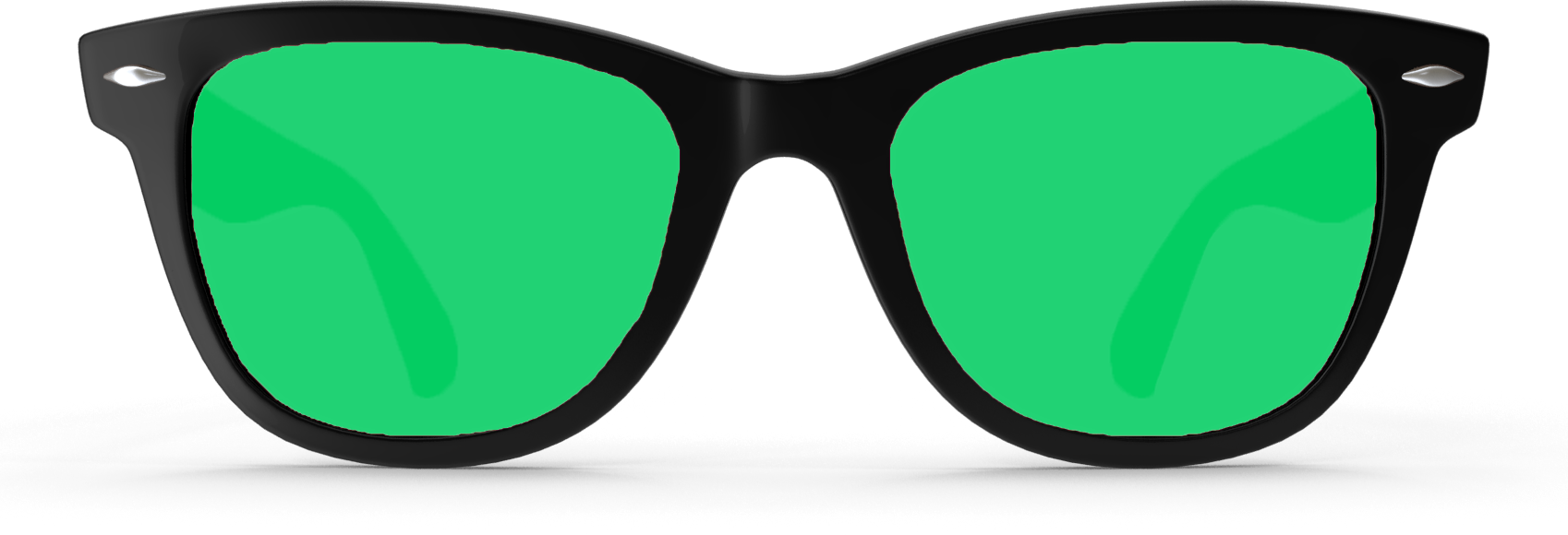 Green mirror Transitions® XTRActive® lenses