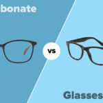 polycarbonate lenses and a pair of glass lenses
