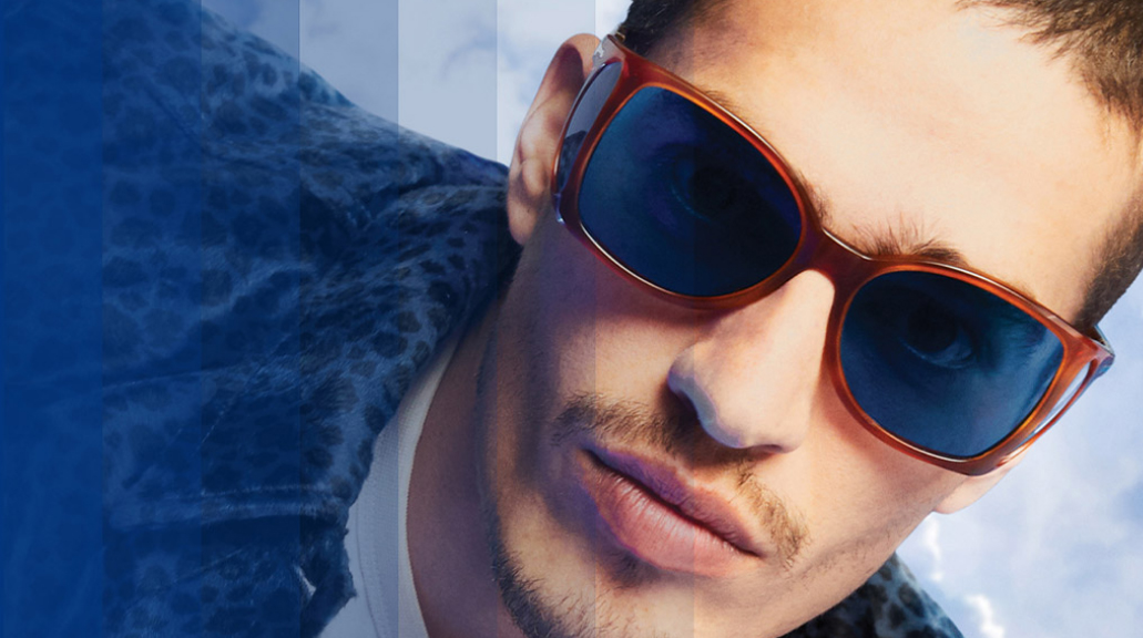 Man wearing  Transitions® lenses