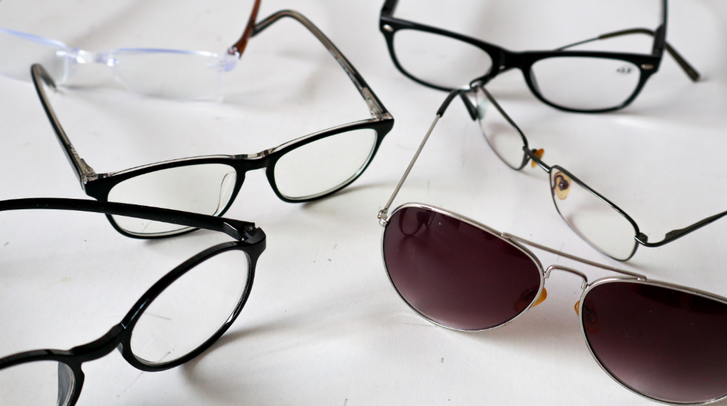Collection of Various Types of Eyeglasses