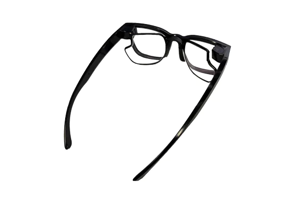 Vuzix Z100 smart glasses with prescription lens inserts